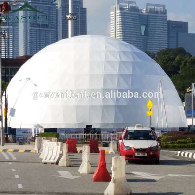 Small 6m 8m transparent geodesic dome tent personal astronomy observatory glamping